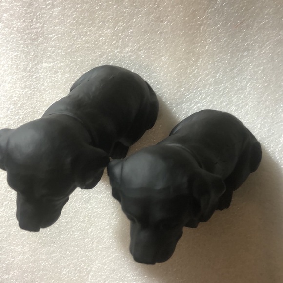 Black Welcome dogs -sets of 2 - Picture 3 of 16